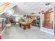 Entertaining game room with a pool table, bar area, and sports memorabilia at 572 W Shiloh Unity Rd, Lancaster, SC 29720