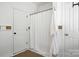 Bathroom featuring a shower with curtain at 606 Vega Nw St, Concord, NC 28027