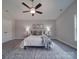 Beautiful bedroom with a ceiling fan and decorative rug at 1016 Forest Dr, Marshville, NC 28103