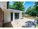 Spacious wooden deck with white railings, offering an outdoor living area with a glimpse of the backyard at 1036 11Th Street Circle Nw Dr, Hickory, NC 28601