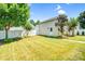 Fenced backyard with green grass, perfect for outdoor activities and relaxation at 10509 Serape Rd, Charlotte, NC 28277
