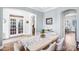 Bright dining room with a large table, stylish chairs, and easy access to other living spaces at 10509 Serape Rd, Charlotte, NC 28277