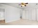 A spacious bedroom with a bathroom and a double door closet at 11021 Dundarrach Ln # 40, Charlotte, NC 28277