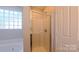 Bathroom showcasing glass-enclosed shower and a bathtub at 11514 Hattie Little St, Charlotte, NC 28269