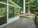 Exterior deck connected to screened-in porch at 13037 Angel Oak Dr, Huntersville, NC 28078