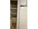 This pantry offers shelving for kitchen and food storage, with marble-style shelf lining for added design at 1590 Springpoint Rd # B, Rock Hill, SC 29732