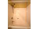 Shower features a rainfall shower head and soap dish at 1590 Springpoint Rd # B, Rock Hill, SC 29732
