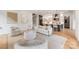 Bright and airy living space featuring neutral tones, modern furniture, and an open layout at 1830 Commodore St, Charlotte, NC 28205