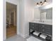 Bathroom featuring a white countertop sink at 202 Walden Ln, Weddington, NC 28104