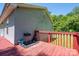 Outdoor deck with grill, perfect for entertaining and relaxing at 219 E Boston Ave # 141516, Bessemer City, NC 28016