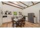 Charming kitchen with stainless steel appliances, open shelves, and wood accents at 220 Low Water Bridge Rd, Troy, NC 27371