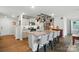 Modern kitchen featuring granite countertops, stainless steel appliances, and a center island at 2282 Redstone Dr, York, SC 29745