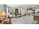 Inviting living room with comfortable seating, a fireplace, and a seamless flow to the kitchen area at 2282 Redstone Dr, York, SC 29745