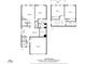 Complete house floor plan showing the layout of both floors and their dimensions at 282 Harrison Ln, Locust, NC 28097