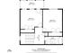 Detailed second floor plan showing layout of bedrooms, bathrooms, and balcony at 282 Harrison Ln, Locust, NC 28097