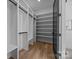 Walk-in closet with custom shelving and ample storage space, offering organization and convenience at 3949 Plainview Rd, Charlotte, NC 28208