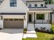 Charming two-story home with a white exterior, covered porch, and manicured lawn at 3949 Plainview Rd, Charlotte, NC 28208