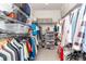 Spacious walk-in closet with wire shelving and organized storage for clothing and accessories at 4268 Coachwhip Ave, Lancaster, SC 29720