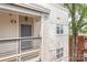Entrance to Unit 558 featuring a private balcony and modern design at 558 Oakland Ave, Charlotte, NC 28204