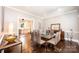 Bright dining room with modern furniture, hardwood floors, and ample natural light at 841 16Th Avenue Nw Ln, Hickory, NC 28601