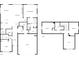 The open floor plan has clearly marked rooms, including the bedrooms and kitchen at 1332 Kings Grove Dr # Lot 18, York, SC 29745
