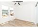 Bright bedroom offering generous natural light, hardwood floors and an adjacent closet at 135 Brookview Dr, Shelby, NC 28152