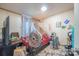 Bedroom with an air purifier and a fan on the floor at 1495 Leonards Fork Church Rd, Lincolnton, NC 28092