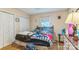 Bedroom featuring carpet and standard double door closet at 1713 Poe Cir, Hickory, NC 28601