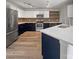 Modern kitchen boasts stainless steel appliances, two-tone cabinetry and a countertop for food preparation at 1958 Leesburg Dr, Clover, SC 29710