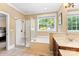 Bathroom boasts a shower and soaking tub with a large window providing natural light at 2074 Brandt Rd, York, SC 29745