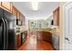 Updated kitchen featuring granite countertops, stainless steel appliances and hardwood floors at 2074 Brandt Rd, York, SC 29745