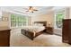 Spacious main bedroom with large windows and a neutral color palette at 2074 Brandt Rd, York, SC 29745