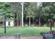 Beautiful backyard featuring a shed, playset, and a lush lawn at 3092 S Legacy Park Blvd, Fort Mill, SC 29707