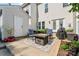 Charming backyard patio with an outdoor seating area and grill at 4103 Christine Ln # E, Waxhaw, NC 28173