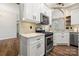 Well-equipped kitchen featuring modern appliances, ample counter space, and stylish cabinetry at 4507 Mackinac St, Charlotte, NC 28269