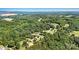 An aerial shot showcasing the property's boundaries surrounded by lush greenery and scenic views at 4905 Grassy Creek Rd, Denver, NC 28037