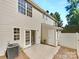 Private backyard patio perfect for outdoor entertaining and relaxing at 5163 Ficus Tree Ln, Charlotte, NC 28215