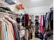 Walk-in closet featuring built-in shelving and ample hanging space for clothes and accessories at 6309 Chamar Cir, Kannapolis, NC 28081