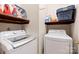 Laundry room featuring side by side washer and dryer at 6309 Chamar Cir, Kannapolis, NC 28081