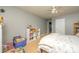 Bedroom with plenty of storage and shelving at 7737 Pleasant Valley Dr, Harrisburg, NC 28075