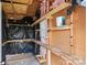 Unfinished shed offering customizable storage space and a small window at 1113 W 4Th Ave, Gastonia, NC 28052