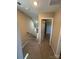 Carpeted staircase leading upstairs at 112 Gilliatt St # 1, Shelby, NC 28150