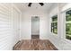 Bright bonus room features a window, trim and vinyl floors at 1224 Hollywood Ter, Albemarle, NC 28001