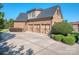 Spacious three-car garage with ample driveway parking at 1377 Shinnecock Ln, Fort Mill, SC 29707