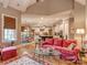 Open concept living area showcases seamless transition to kitchen and dining area at 1377 Shinnecock Ln, Fort Mill, SC 29707