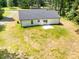 Well maintained backyard with new patio and siding at 157 Fraley Rd, Gastonia, NC 28052