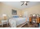 Bedroom featuring a comfortable bed, side tables, and decor, offering a cozy and inviting atmosphere at 16260 Raven Crest Dr, Indian Land, SC 29707