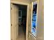 Bedroom view featuring a storage closet and an open entry way at 169 Smith Clemmer Rd, Mount Holly, NC 28120