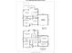 Detailed floor plan showcasing the layout of this 2323 sq ft home on Copperplate Road, including room dimensions at 2117 Copperplate Rd, Charlotte, NC 28262