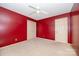 Bedroom with a ceiling fan and closet at 38367 Loblolly Ln, New London, NC 28127